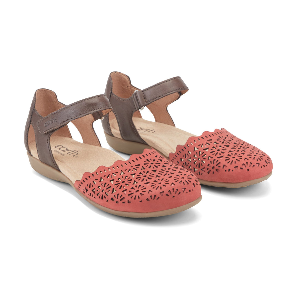 Bronnie Casual Slip-On Perforated Sandals - Earth Shoes Exclusive