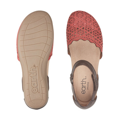 Bronnie Casual Slip-On Perforated Sandals - Earth Shoes Exclusive