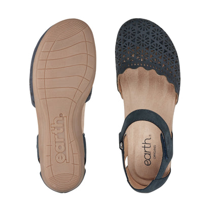 Bronnie Casual Slip-On Perforated Sandals - Earth Shoes Signature
