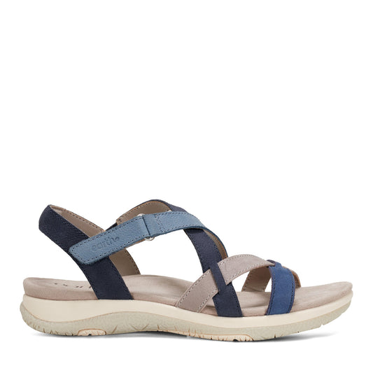 Sterling Casual Strappy Round Toe Flat Sandals - Earth Shoes Premium