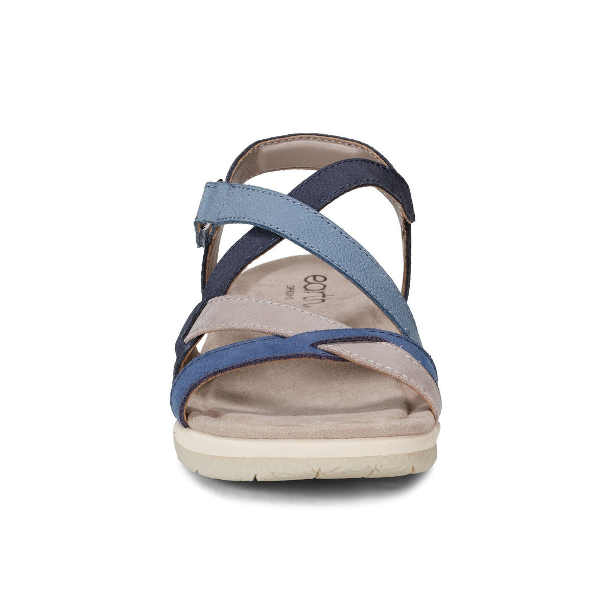 Sterling Casual Strappy Round Toe Flat Sandals - Earth Shoes Premium