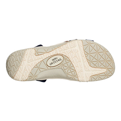 Sterling Casual Strappy Round Toe Flat Sandals - Earth Shoes Premium
