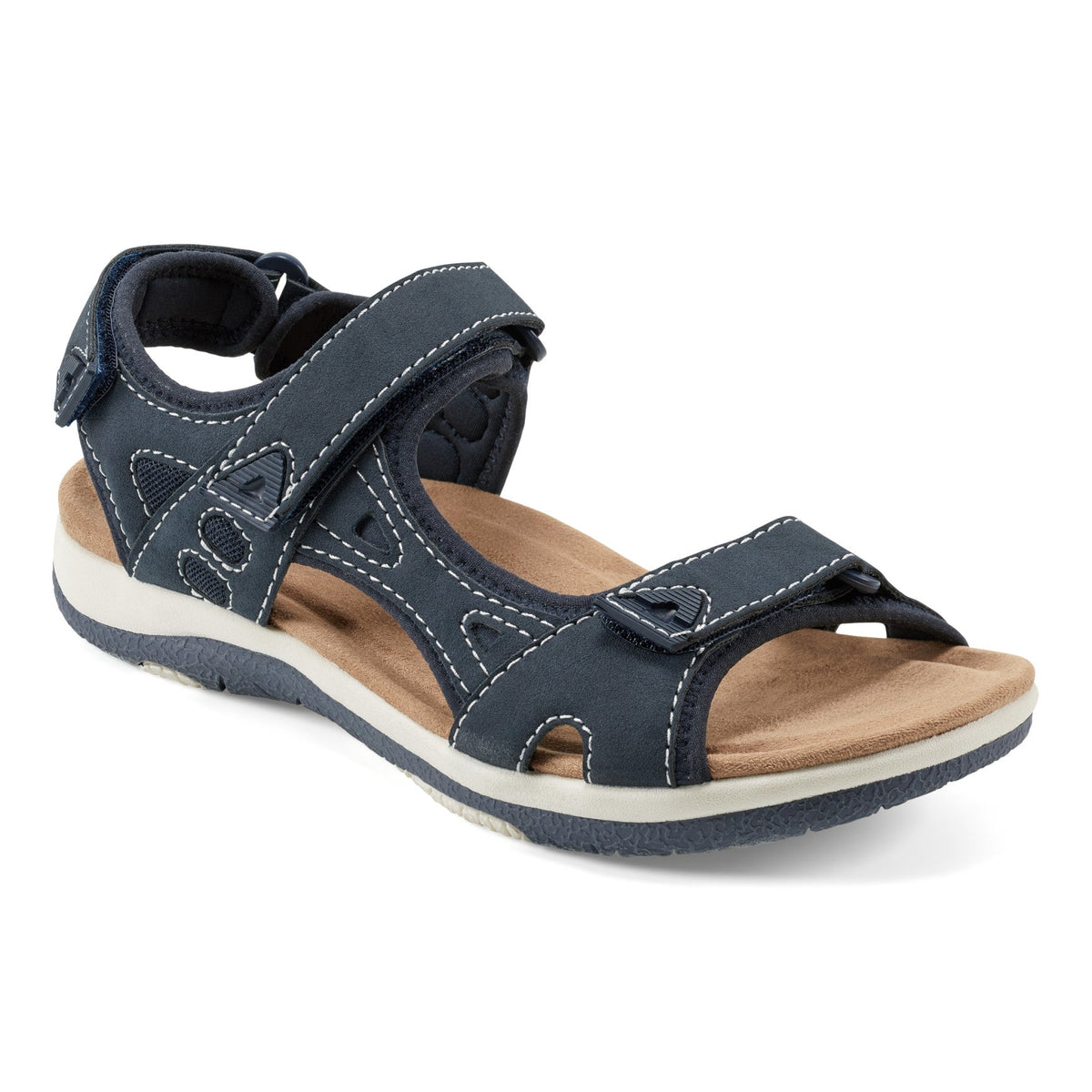 Skylar Round Toe Lightweight Casual Flat Sandals - Earth Shoes Popular