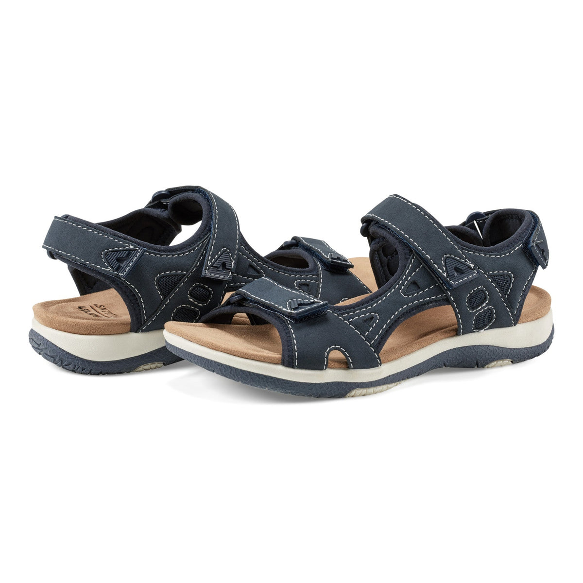 Skylar Round Toe Lightweight Casual Flat Sandals - Earth Shoes Popular