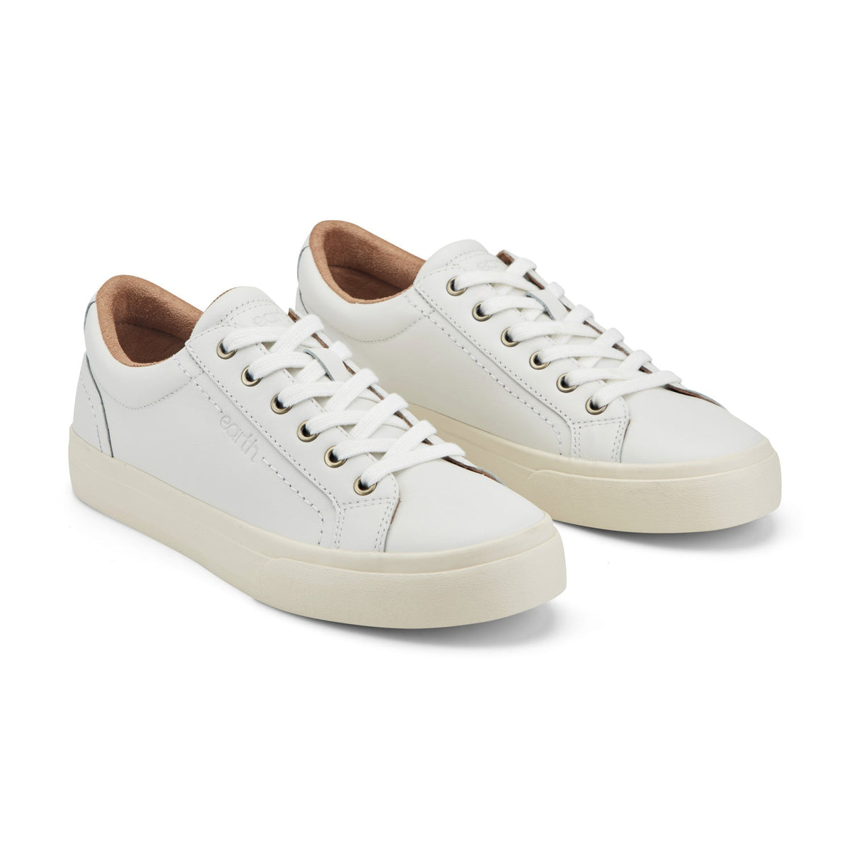 Dailey Leather Lace-Up Sneakers - Earth Shoes Recommended