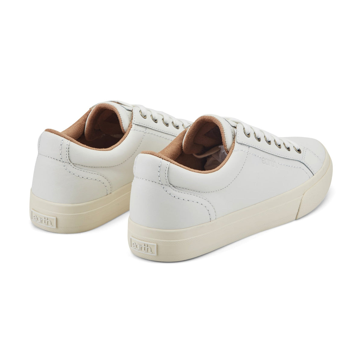 Dailey Leather Lace-Up Sneakers - Earth Shoes Recommended