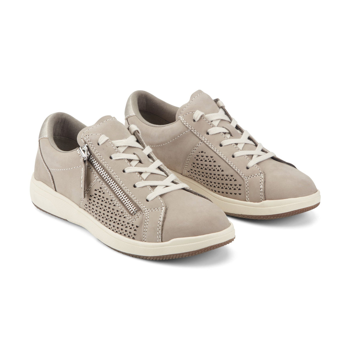 Netta Round Toe Casual Lace-up Sneakers - Earth Shoes Premium