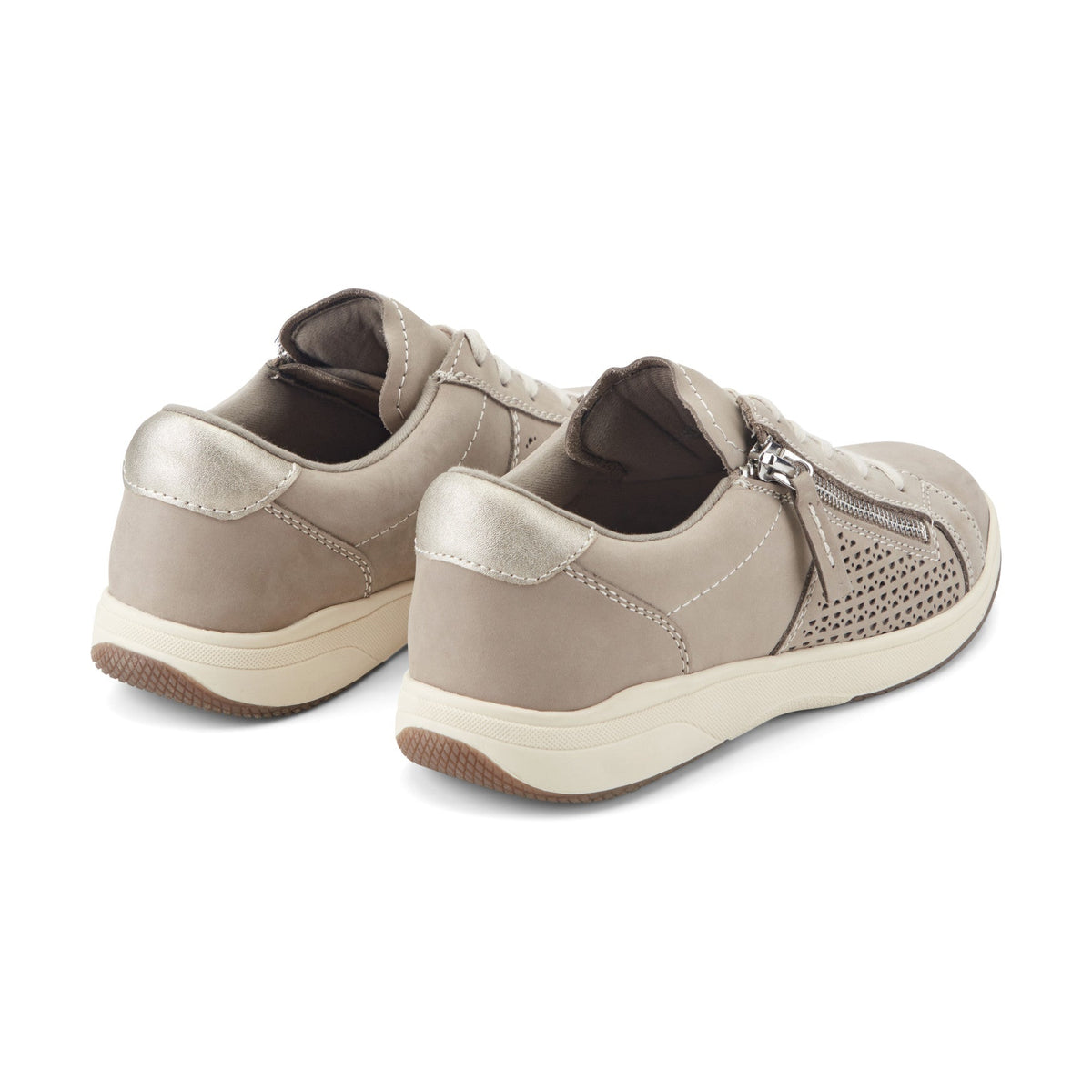 Netta Round Toe Casual Lace-up Sneakers - Earth Shoes Premium