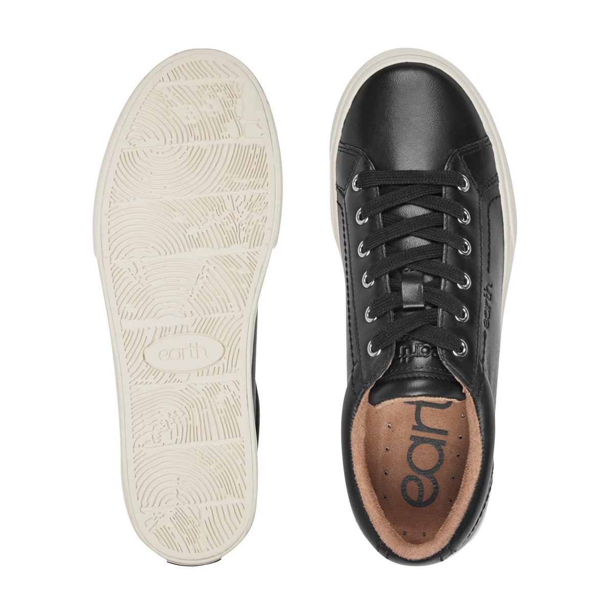 Dailey Leather Lace-Up Sneakers - Earth Shoes Recommended