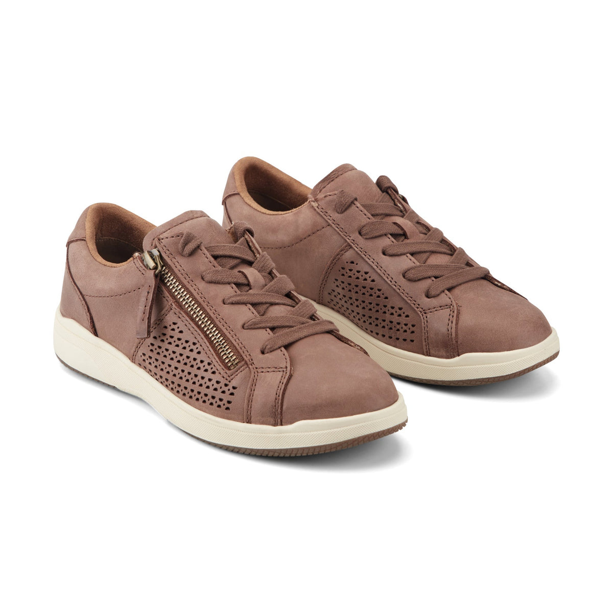 Netta Round Toe Casual Lace-up Sneakers - Earth Shoes Popular
