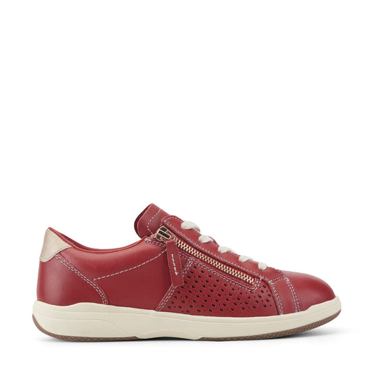 Netta Round Toe Casual Lace-up Sneakers - Earth Shoes Recommended
