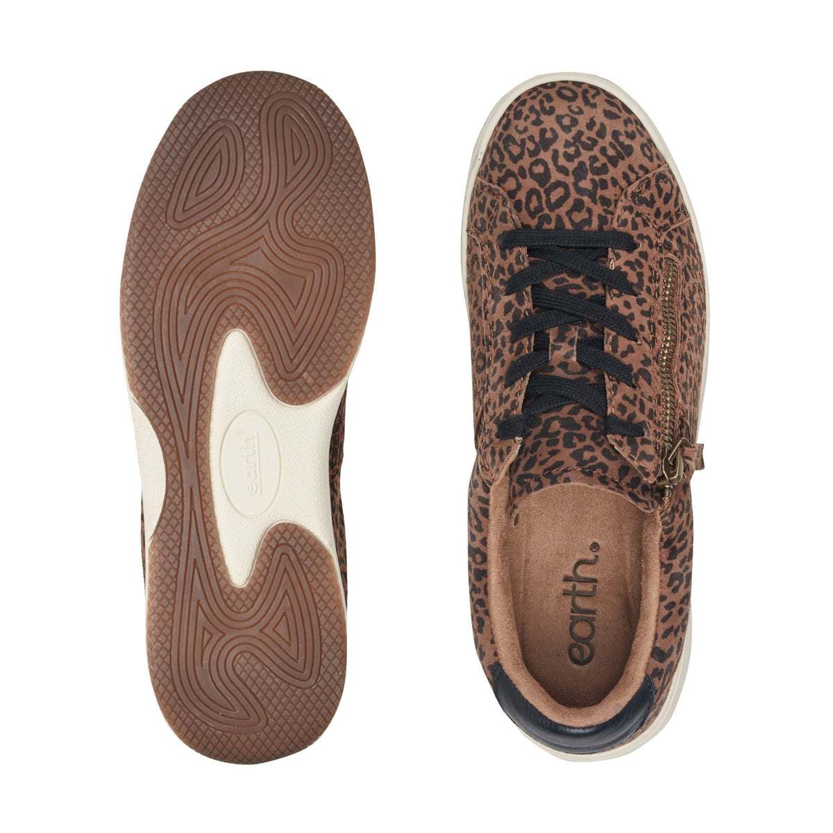 Netta Round Toe Casual Lace-up Sneakers - Earth Shoes Exclusive