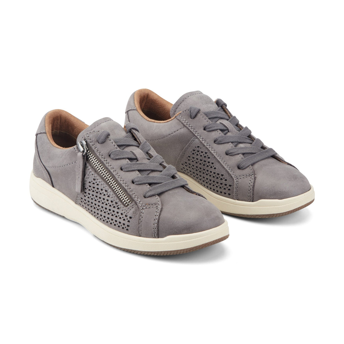 Netta Round Toe Casual Lace-up Sneakers - Earth Shoes Signature