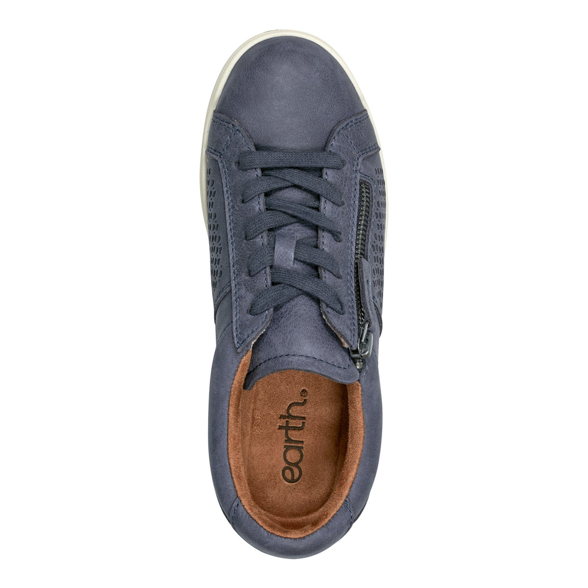 Netta Round Toe Casual Lace-up Sneakers - Earth Shoes Trending