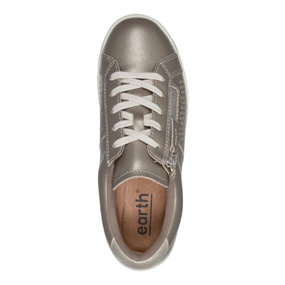 Netta Round Toe Casual Lace-up Sneakers - Earth Shoes Best Seller