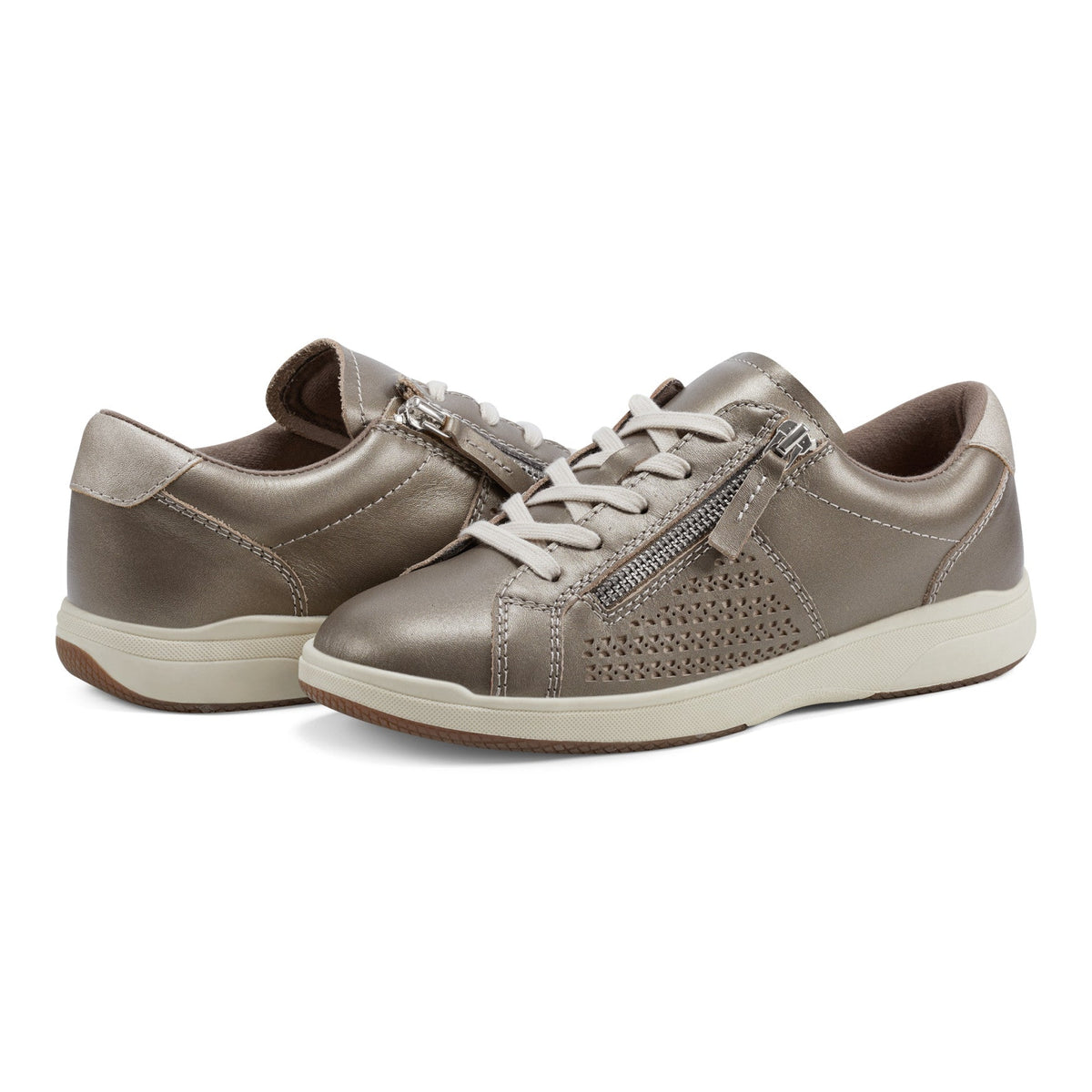 Netta Round Toe Casual Lace-up Sneakers - Earth Shoes Best Seller