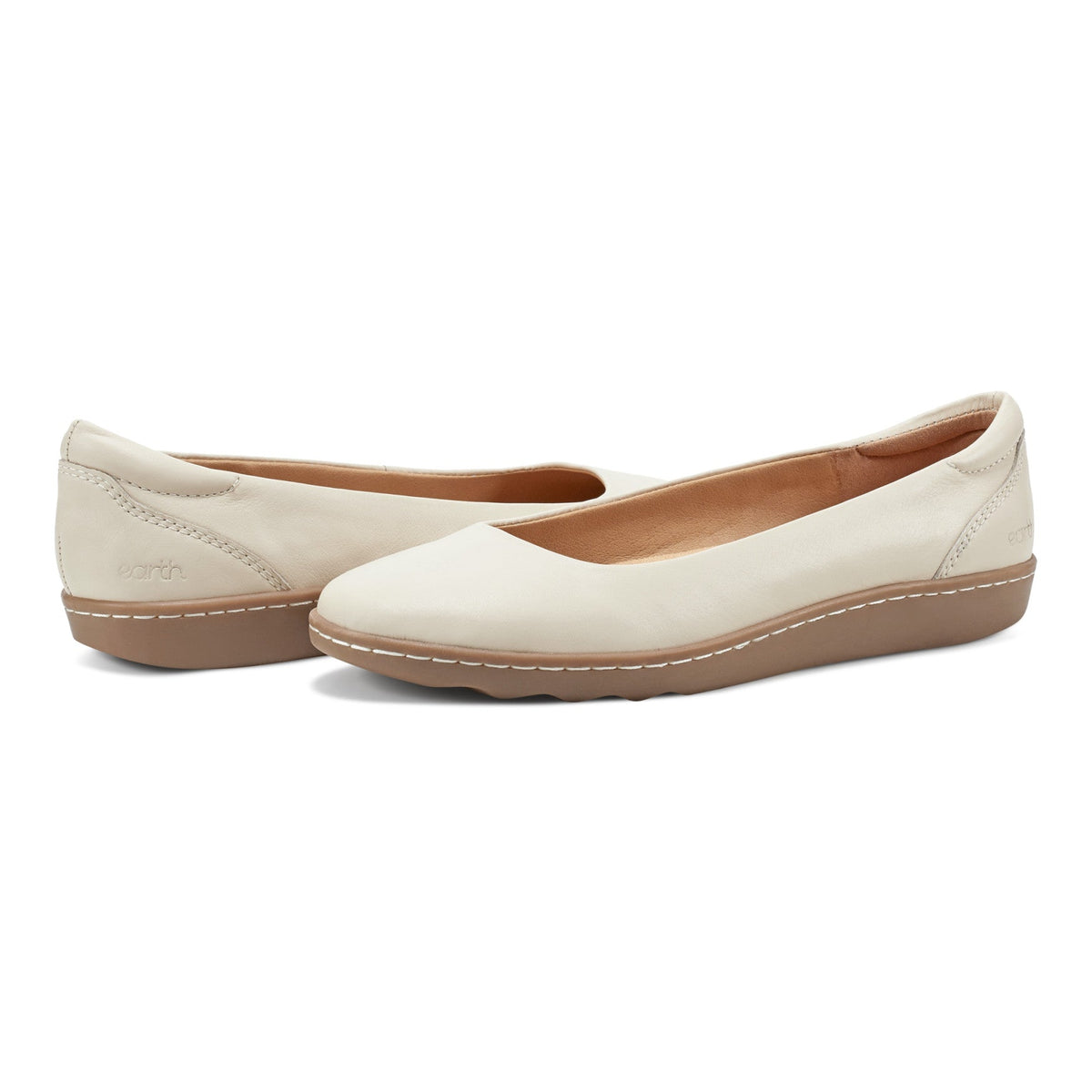 Landen Round Toe Casual Flats - Earth Shoes Recommended