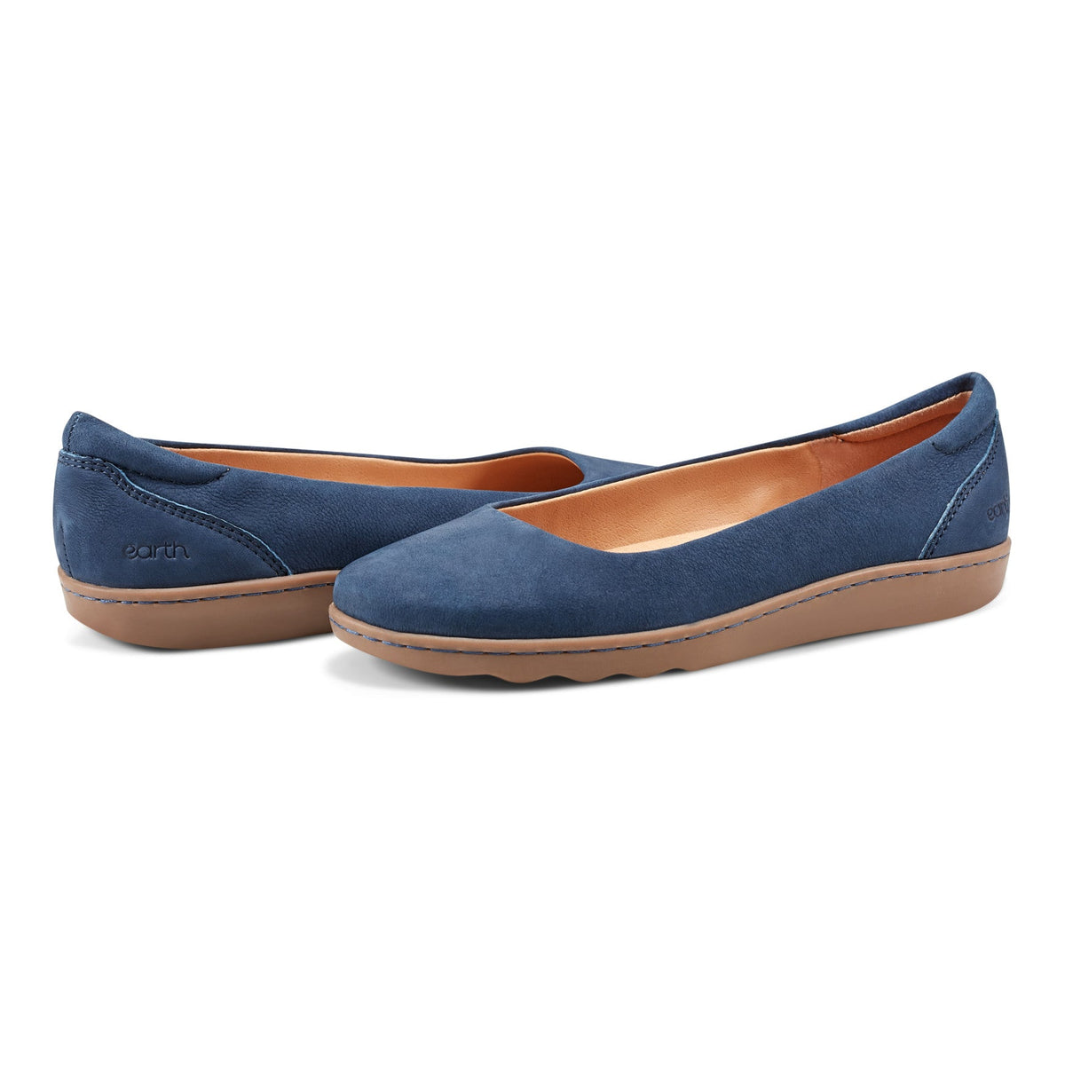 Landen Round Toe Casual Flats - Earth Shoes Premium