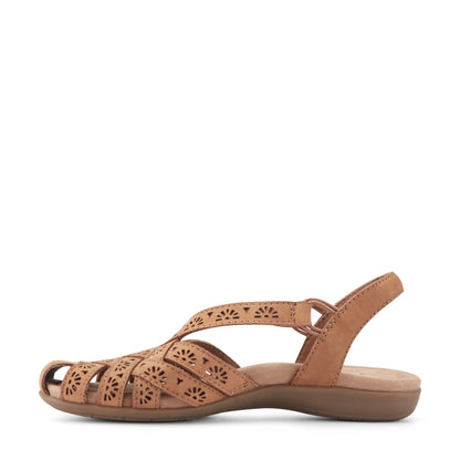 Briel Round Toe Casual Slingback Flat Sandals - Earth Shoes Featured