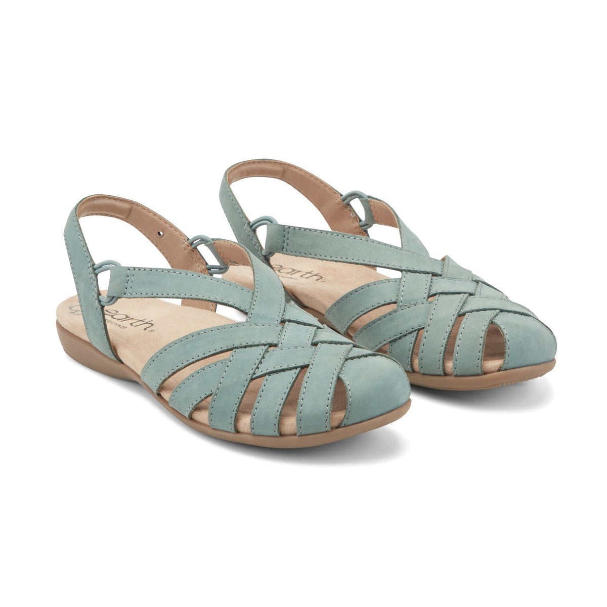Berri Woven Casual Round Toe Slip-on Sandals - Earth Shoes Popular