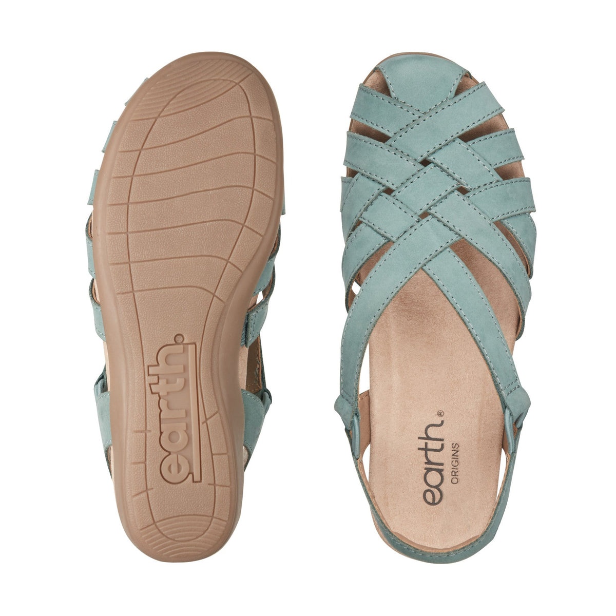 Berri Woven Casual Round Toe Slip-on Sandals - Earth Shoes Popular