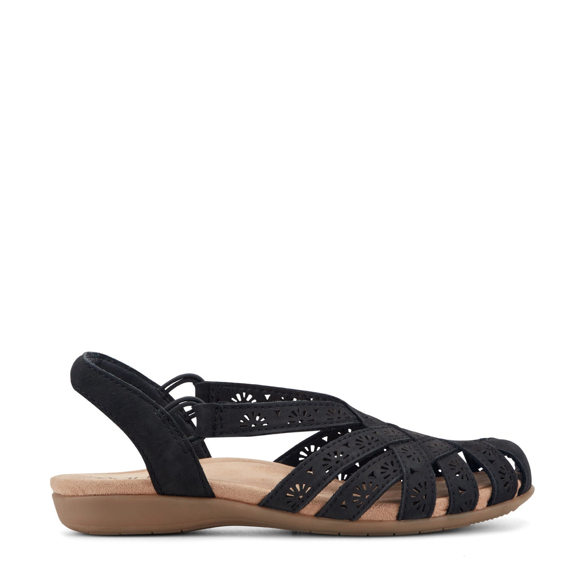 Briel Round Toe Casual Slingback Flat Sandals - Earth Shoes Trending