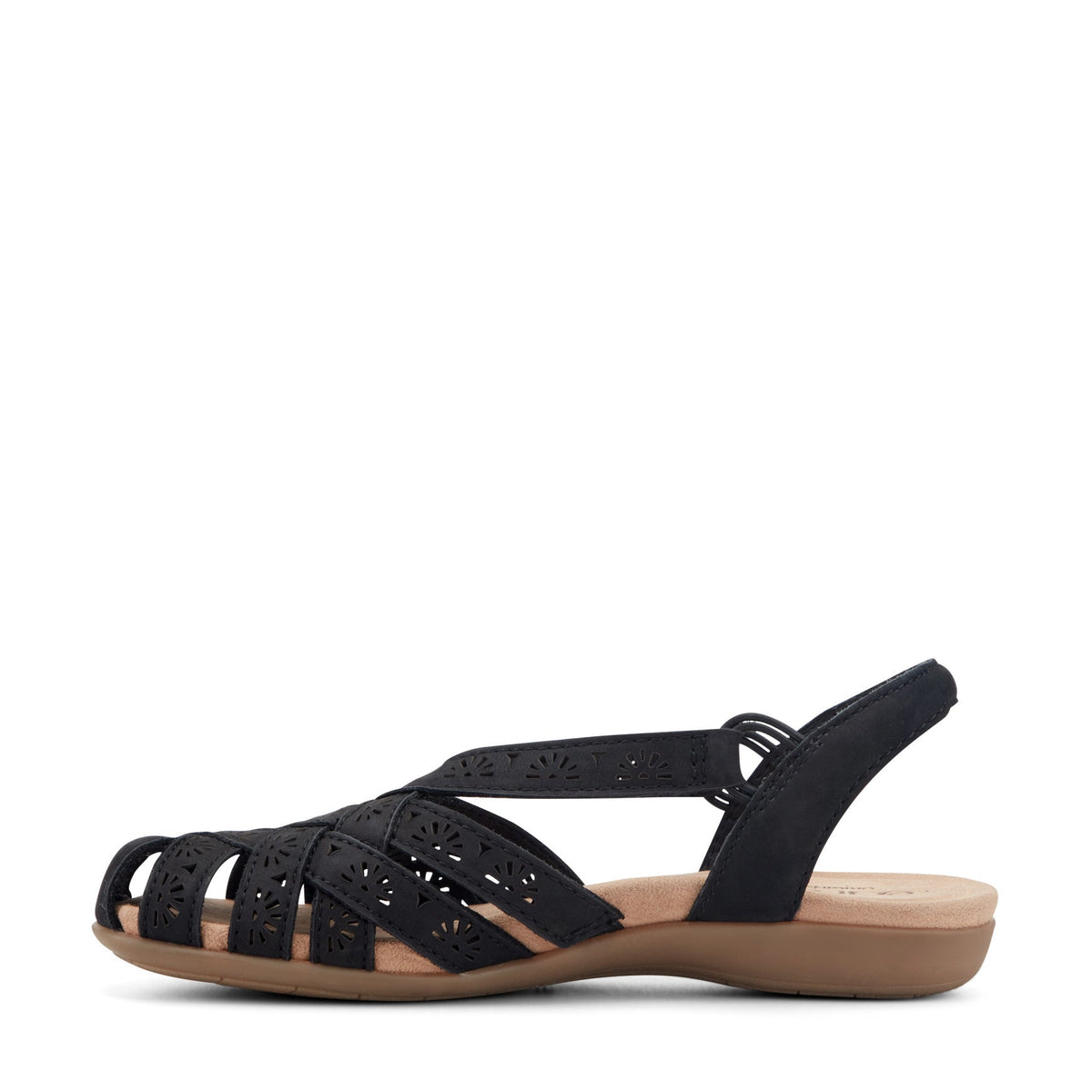 Briel Round Toe Casual Slingback Flat Sandals - Earth Shoes Trending