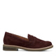 Dark Red Suede