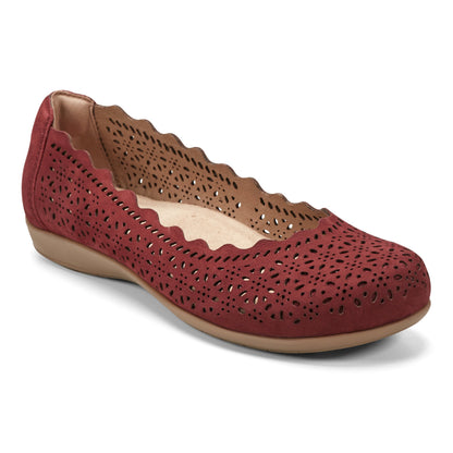 Bria Round Toe Casual Slip-on Ballet Flats - Earth Shoes Exclusive