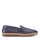 Navy Leather