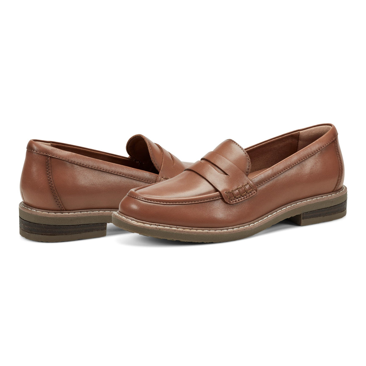 Javas Slip-on Penny Loafers - Earth Shoes Premium