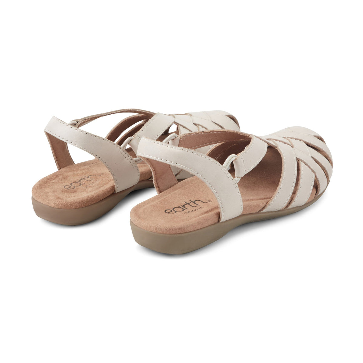 Berri Woven Casual Round Toe Slip-on Sandals - Earth Shoes Signature