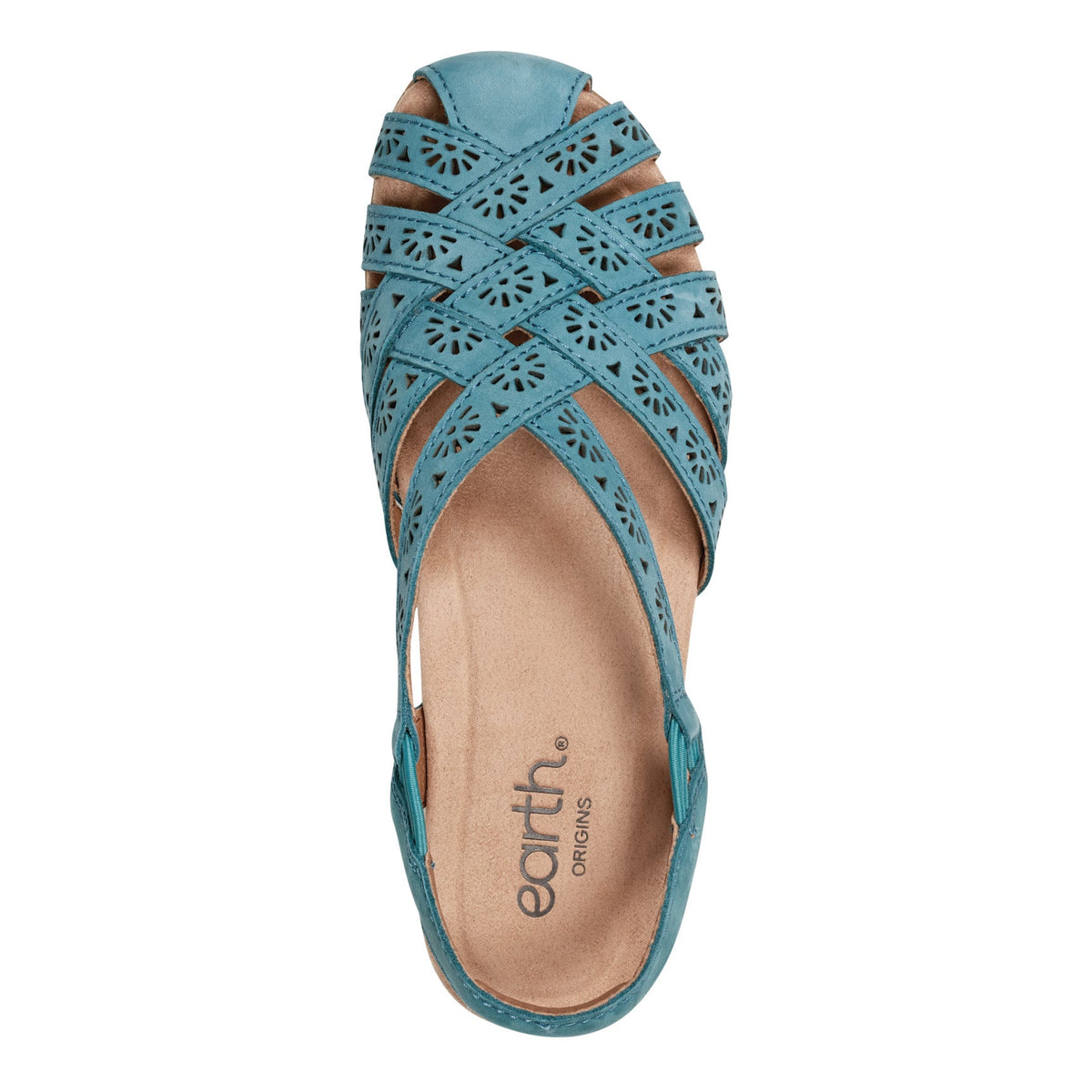 Briel Round Toe Casual Slingback Flat Sandals - Earth Shoes Premium