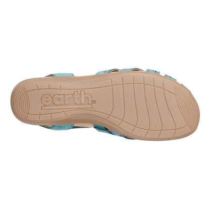 Briel Round Toe Casual Slingback Flat Sandals - Earth Shoes Premium