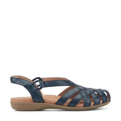 Berri Woven Casual Round Toe Slip-on Sandals - Earth Shoes Popular