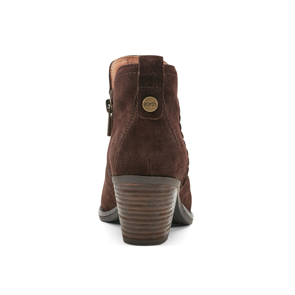Chandy Suede Ruched Booties - Earth Shoes Best Seller