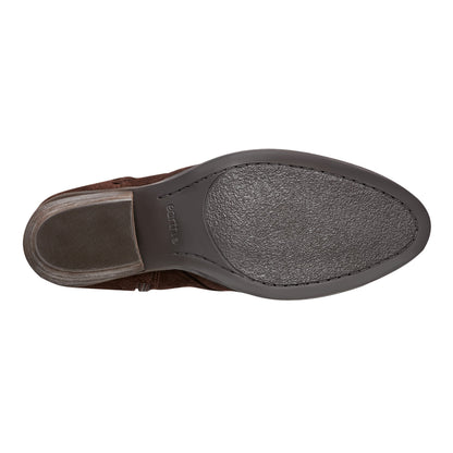 Chandy Suede Ruched Booties - Earth Shoes Best Seller
