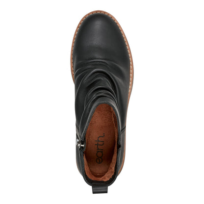 Yonder Waterproof Ruched Lug Sole Casual Booties - Earth Shoes Signature