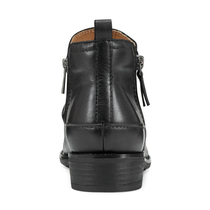 Nadya Round Toe Ruched Casual Booties - Earth Shoes Premium