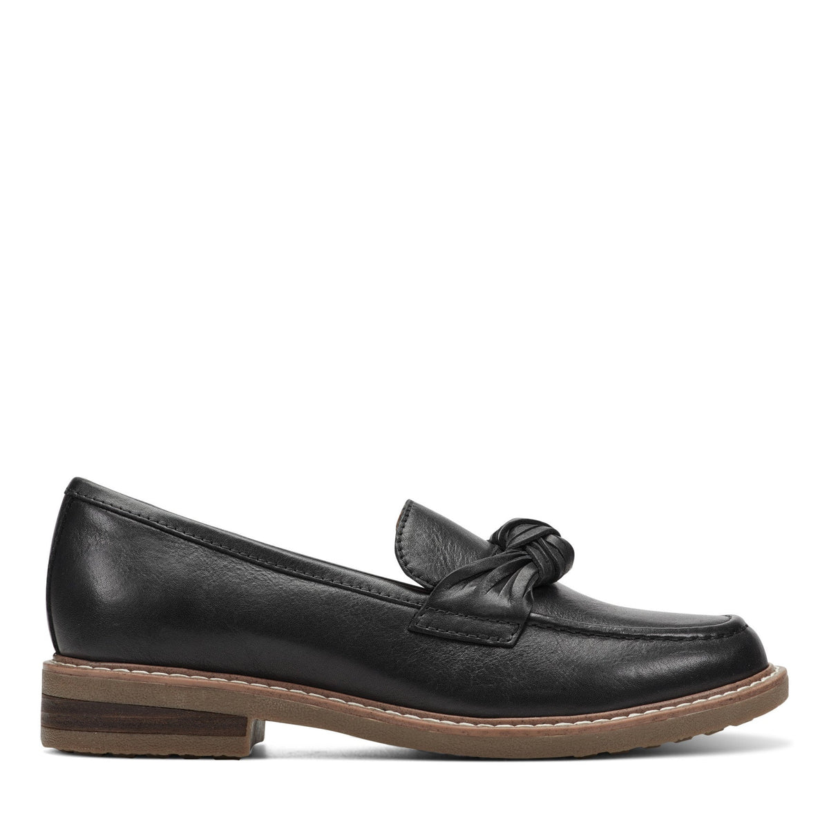 Jayde Leather Knotted Loafers - Earth Shoes Best Seller