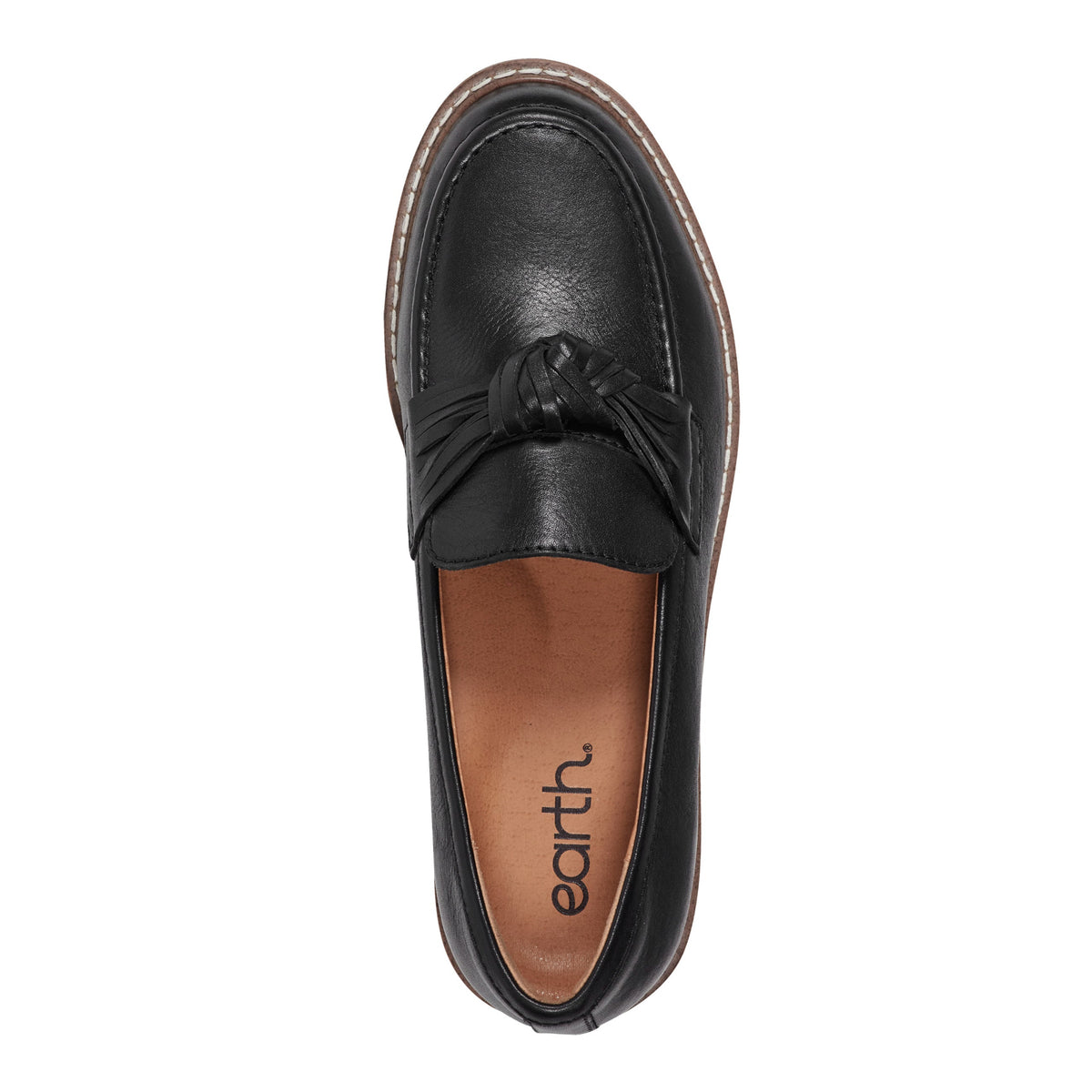 Jayde Leather Knotted Loafers - Earth Shoes Best Seller