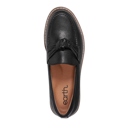 Jayde Leather Knotted Loafers - Earth Shoes Best Seller