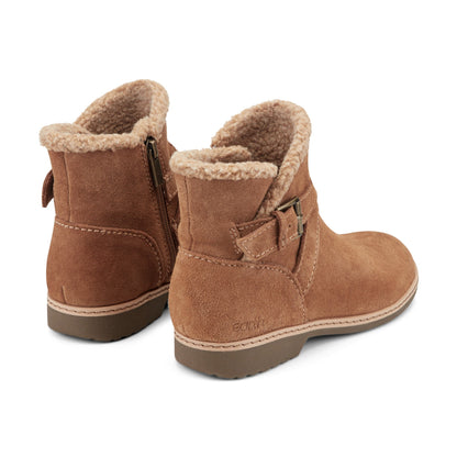 Hutton Water Repellent Suede Booties - Earth Shoes Premium