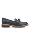 Dark Blue Leather