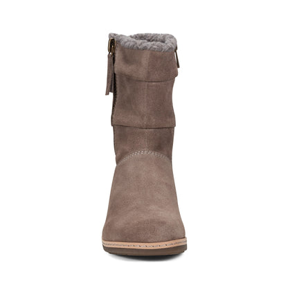 Hyland Water Repellent Suede Booties - Earth Shoes Popular
