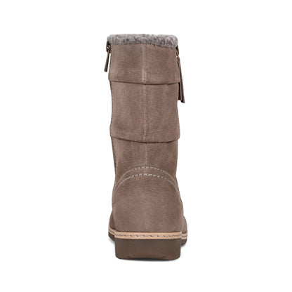 Hyland Water Repellent Suede Booties - Earth Shoes Popular