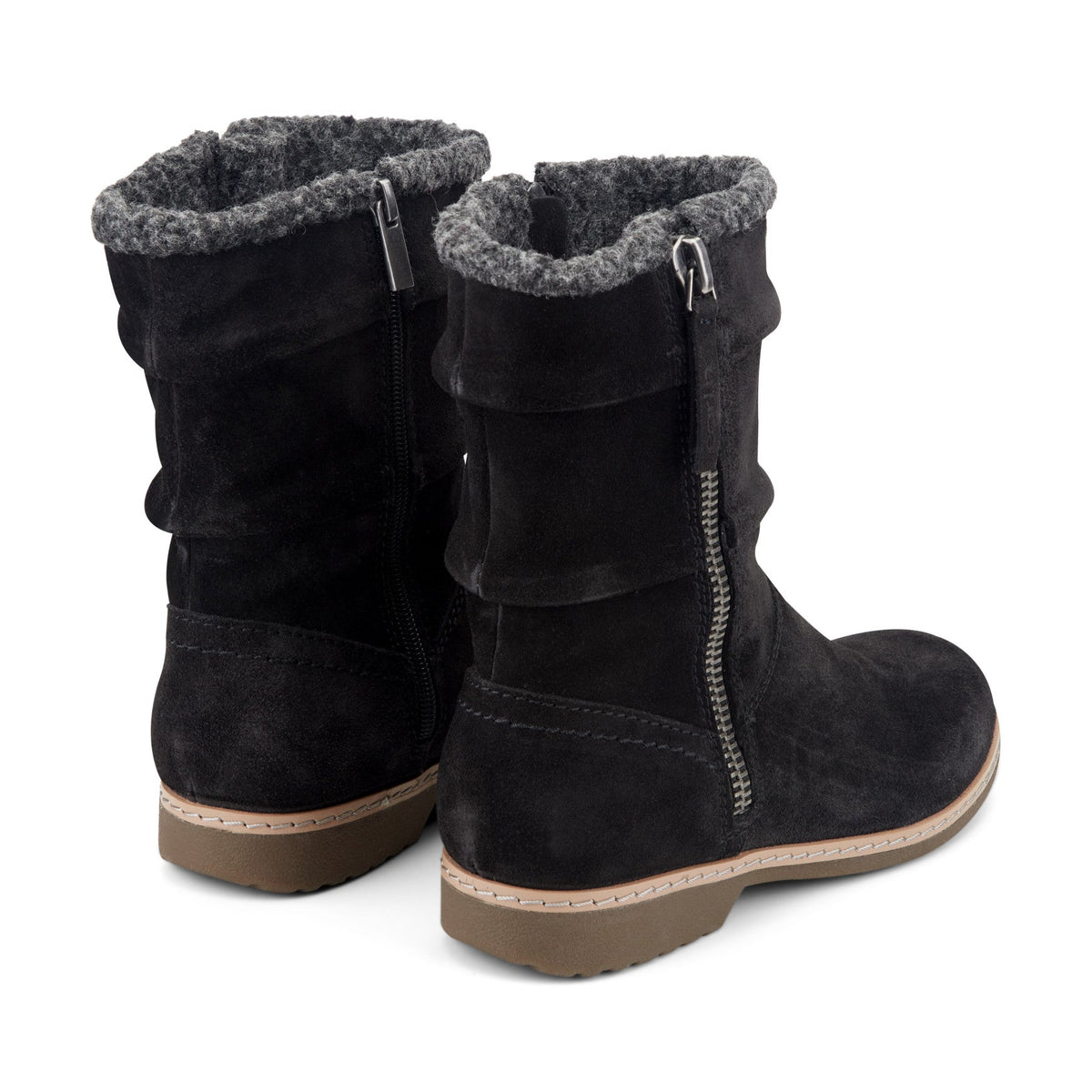 Hyland Water Repellent Suede Booties - Earth Shoes Best Seller
