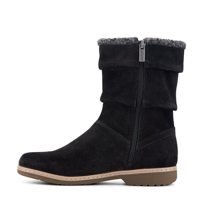 Hyland Water Repellent Suede Booties - Earth Shoes Best Seller