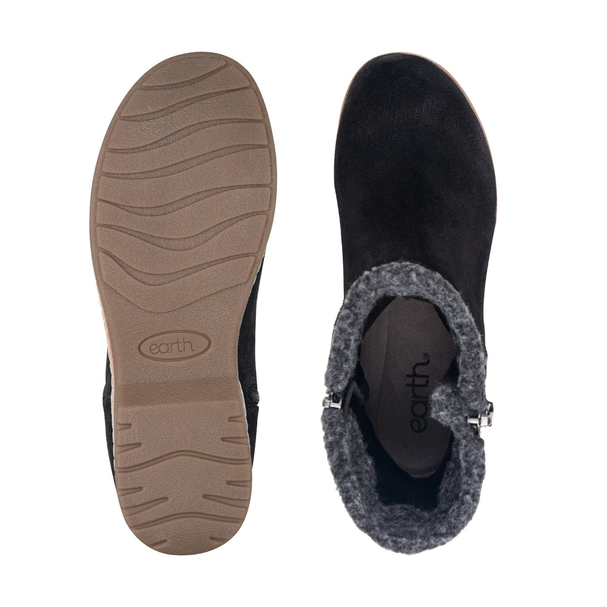 Hyland Water Repellent Suede Booties - Earth Shoes Best Seller