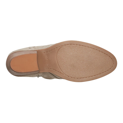 Chandy Suede Ruched Booties - Earth Shoes Recommended